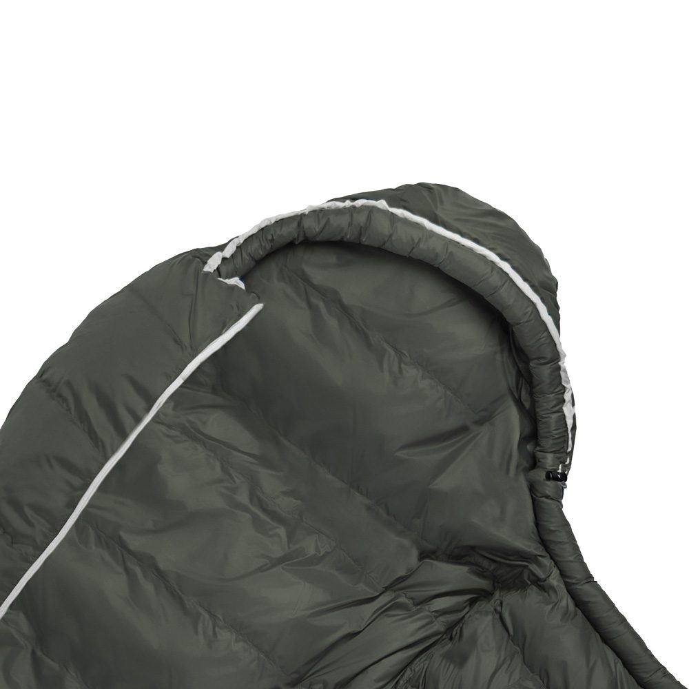 Grüezi Bag Biopod DownWool Summer 185 Schlafsack deep forest