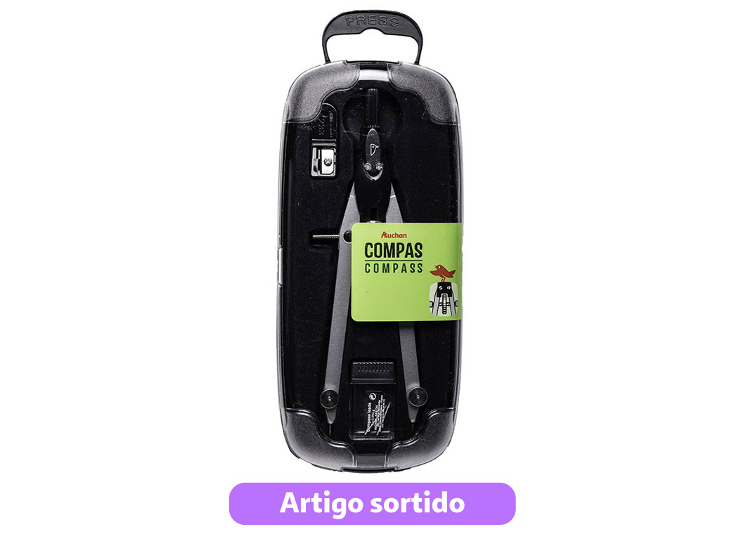 COMPASSO TÉCNICO AUCHAN   MINAS 2X17MM CORES SORTIDAS