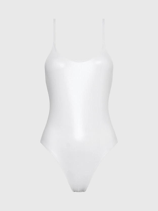 Maiô festivo CK com decote halter