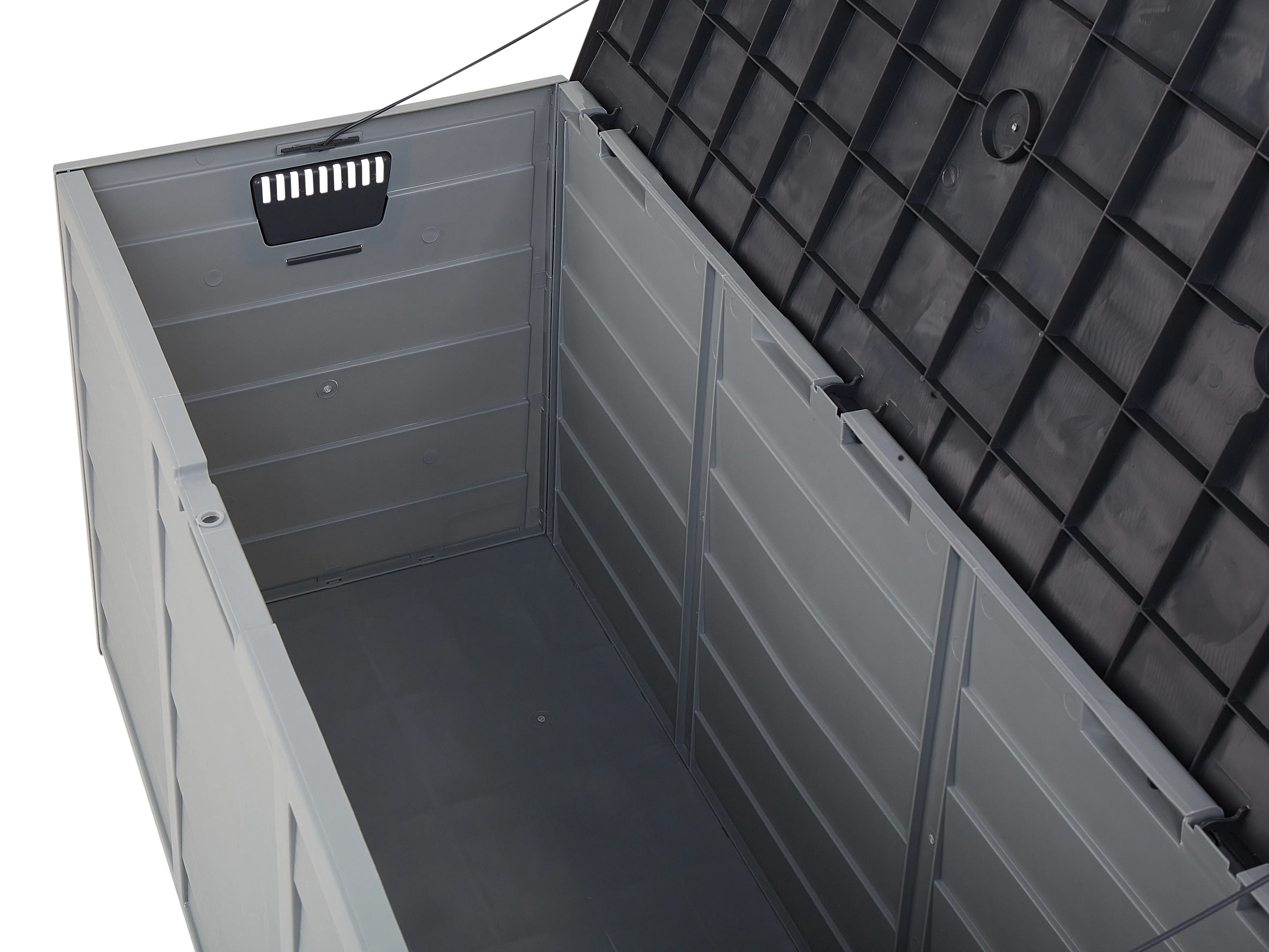 Kussenbox LOCARNO 112 cm 50 cm Grijs