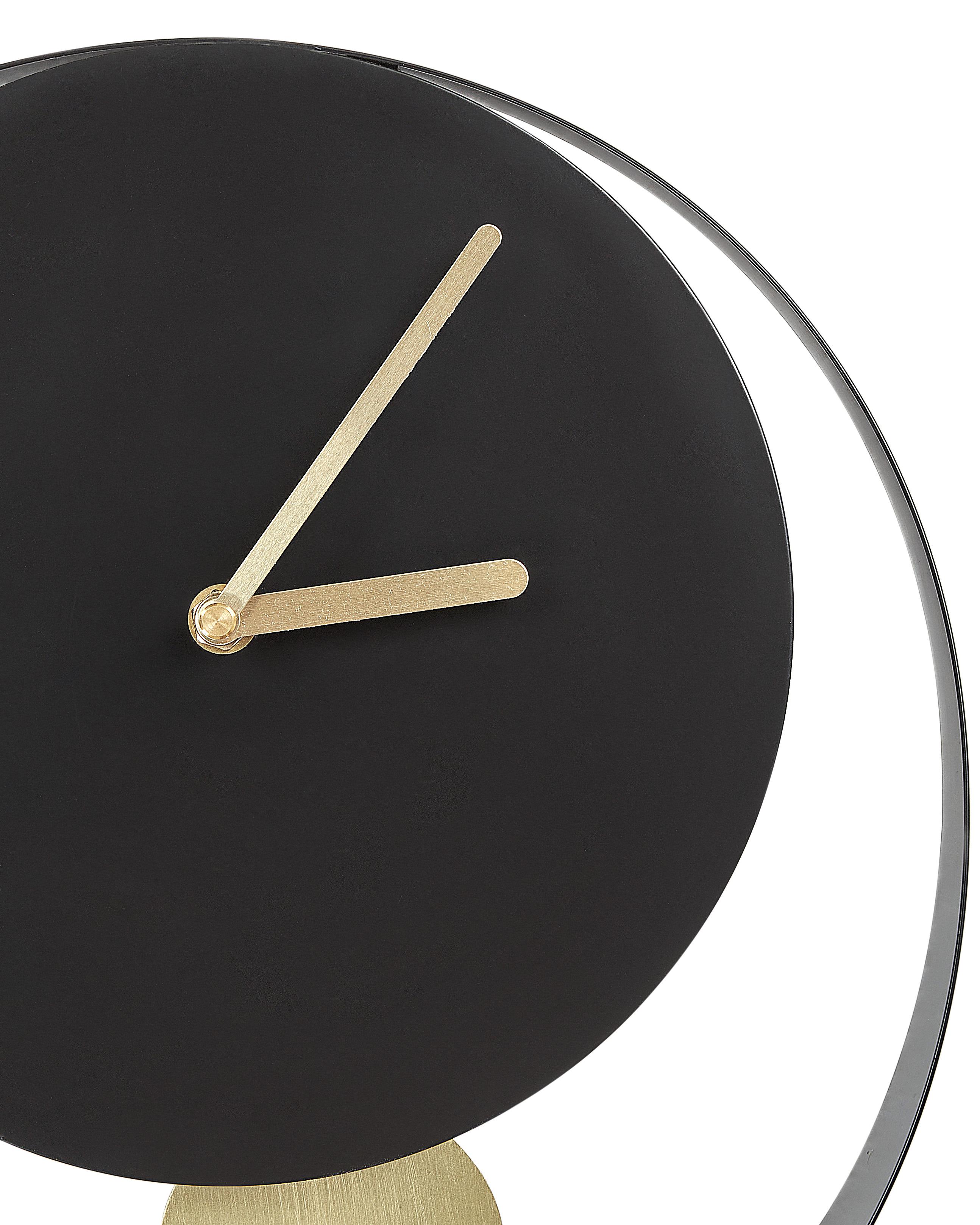Wandklok MAGLAND 30 cm Metaal Zwart