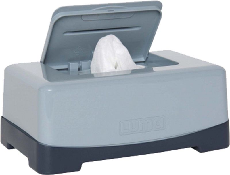 Luma - Easy Wipe Box - Iron Blue - Kunststof - Goed Afsluitbaar
