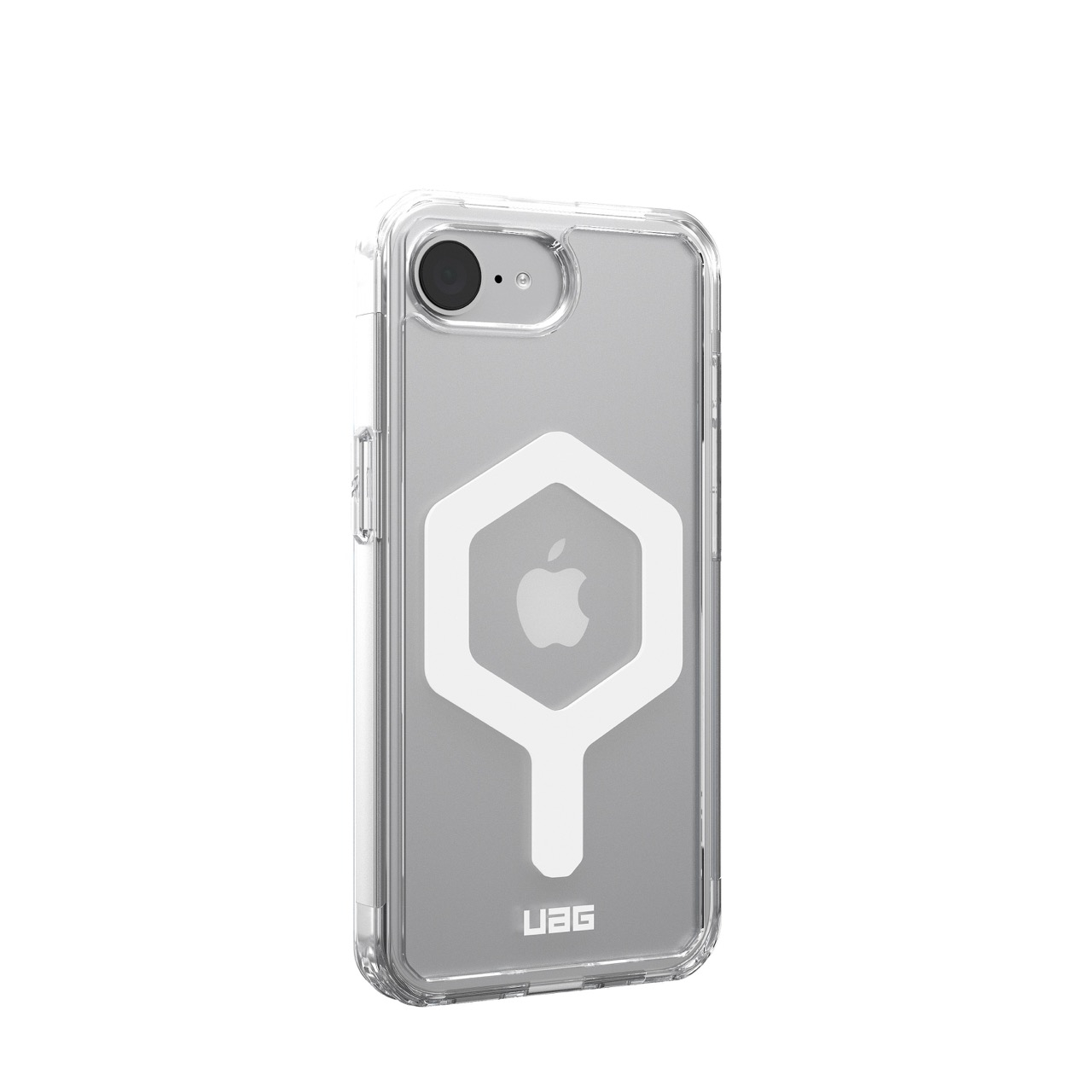 iPhone 16e MagSafe Hybrid Schutzhülle Plyo (114501114341) - Transparent (Ice)