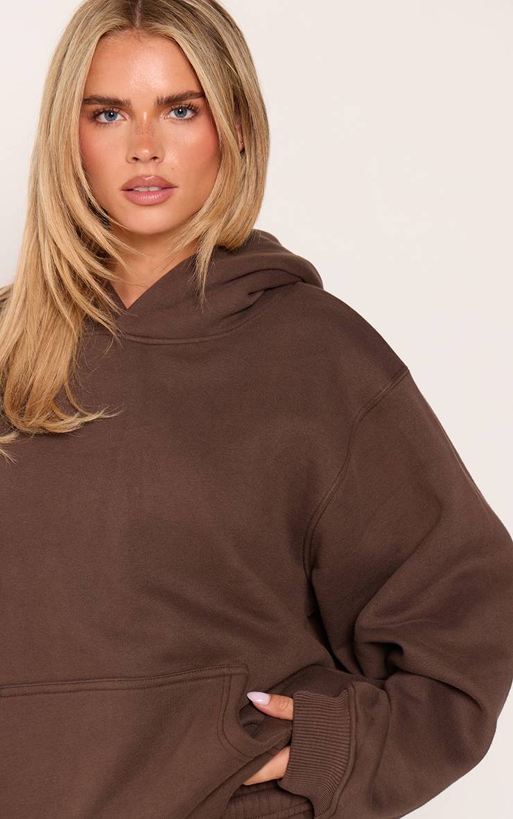 Chocolat Sweat À Casynthétiqueche Oversize Petite Taille