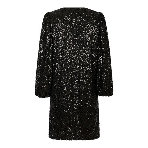 Neo Noir Manni Sequins Kjole, Black, 40