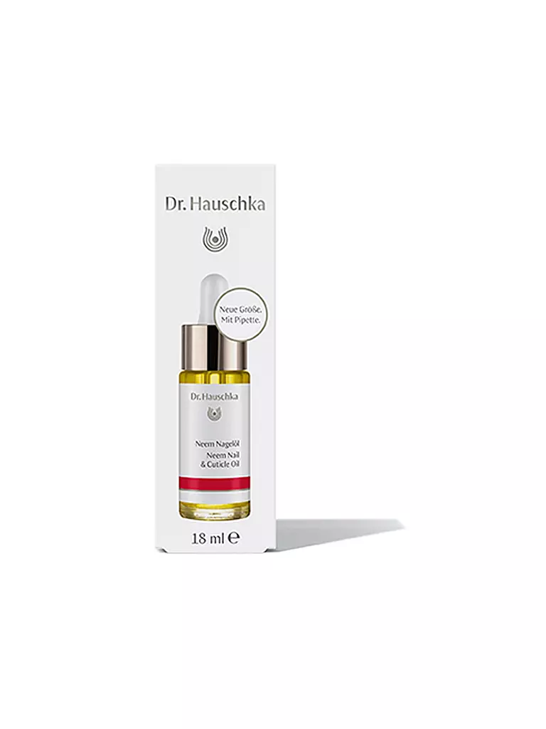 DR. HAUSCHKA Nagelpfelge - NEEM Nagelöl mit Pipette 18ml transparent