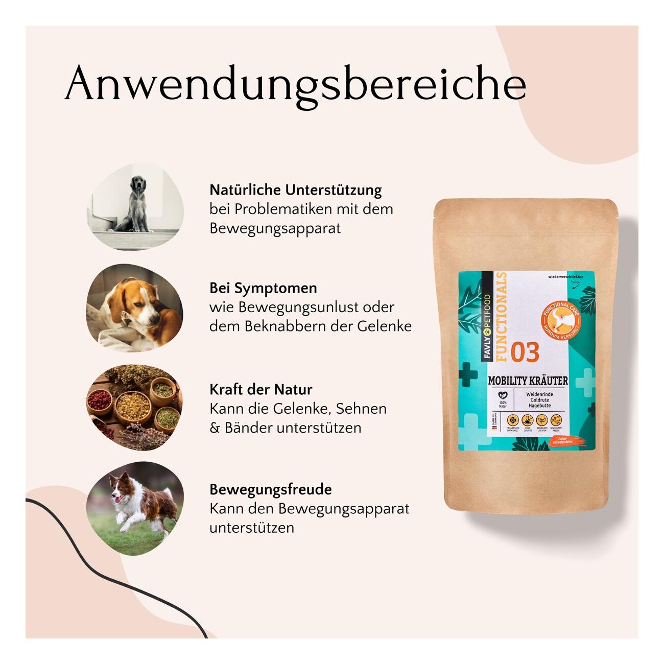 FAVLY Petfood MOBILITY Kräuter 150 g