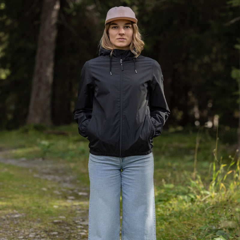 Frauen Regenjacke Pixie black