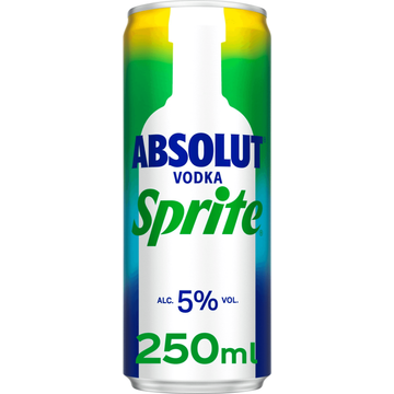 Absolut - Vodka Sprite - 250ML