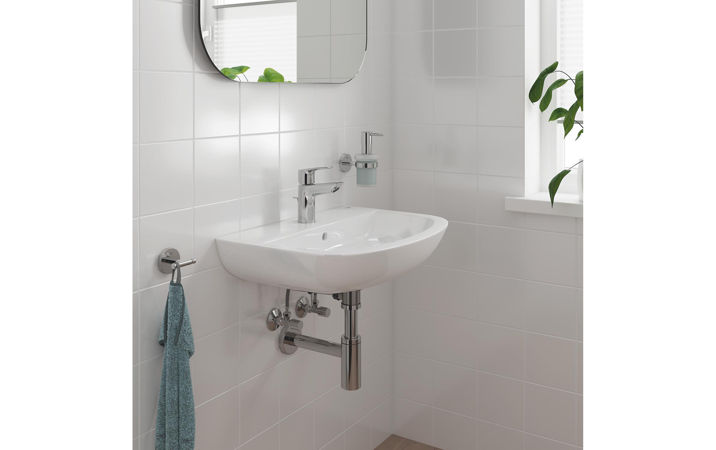 Toilettenpapierhalter Start Cube ChromWC-Papierhalter ohne Deckel