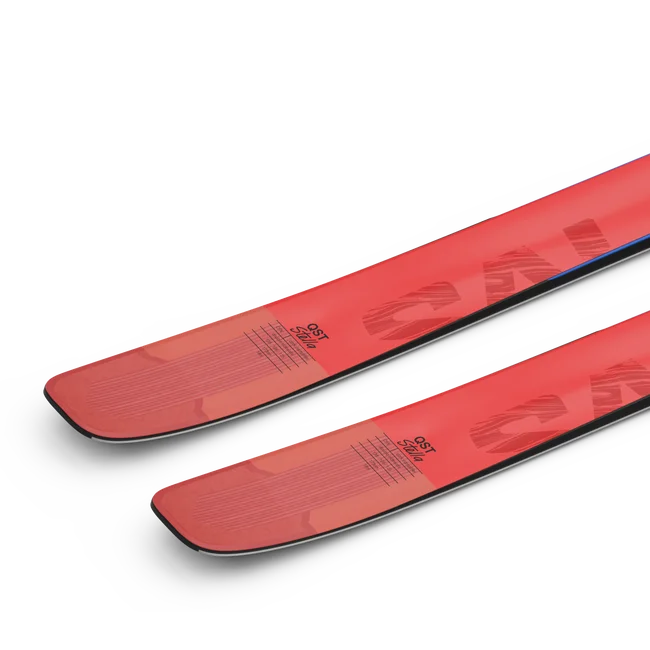QST STELLA 106  Freeride-Ski Damen PorcelainRose/PastelNeonBlue3/NeonMelon