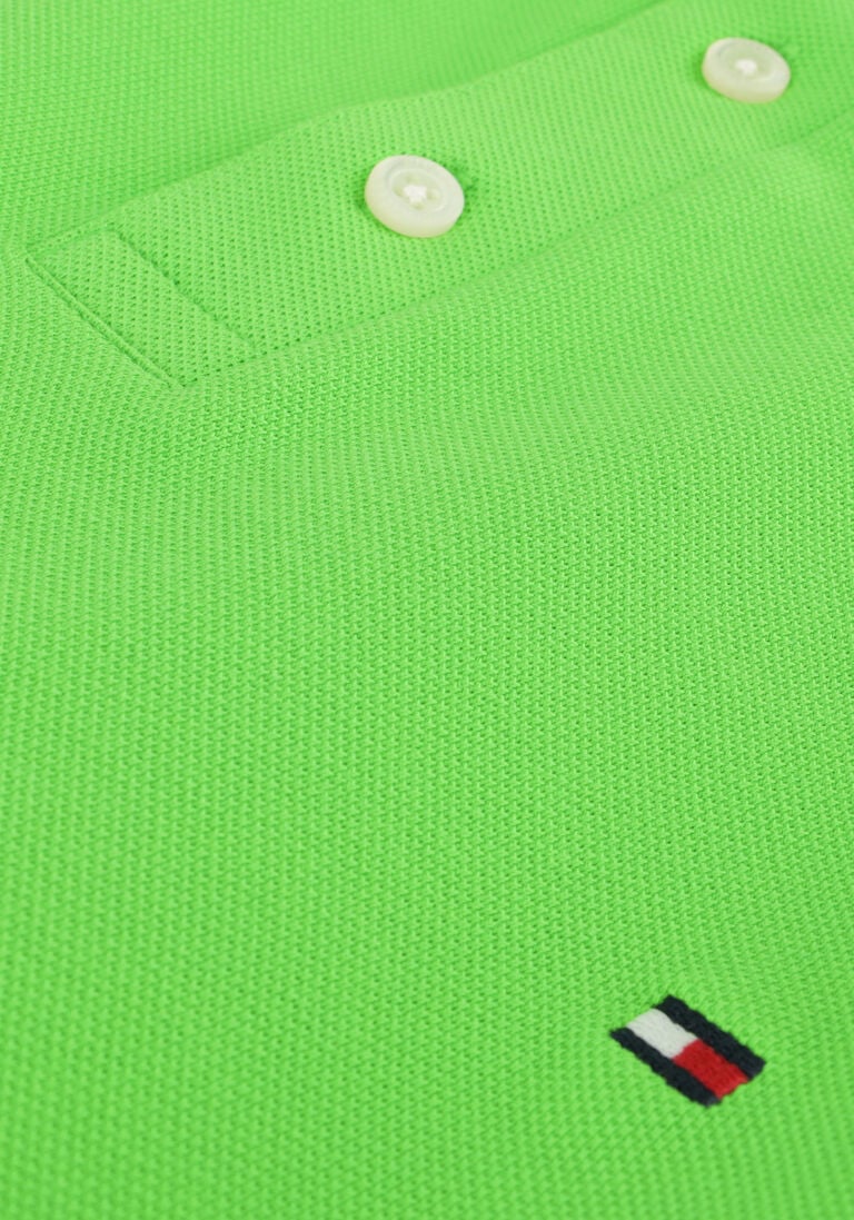 TOMMY HILFIGER lime tommy hilfiger polo 1985 slim polo