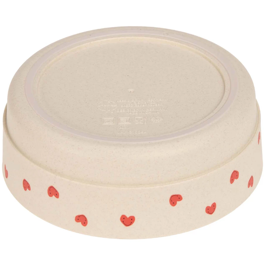 LÄSSIG Schale, Happy Rascals Heart lavender