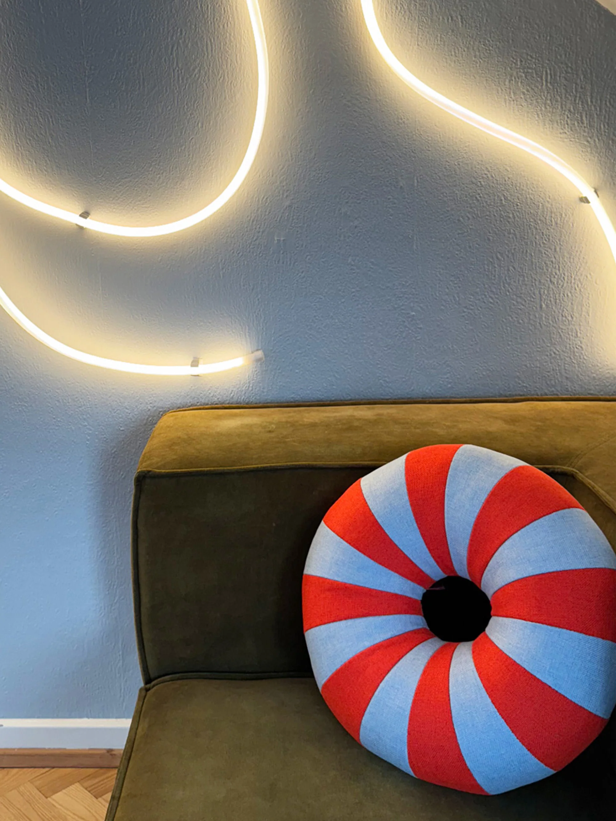 Rond kussen Float