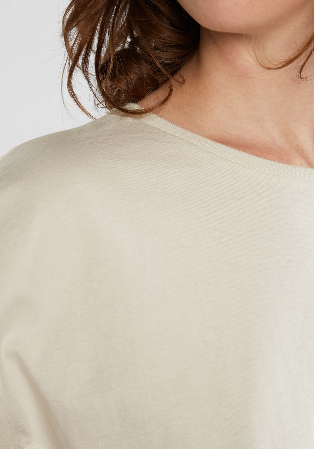 Dedicated T-Shirt Visby Base Oat White