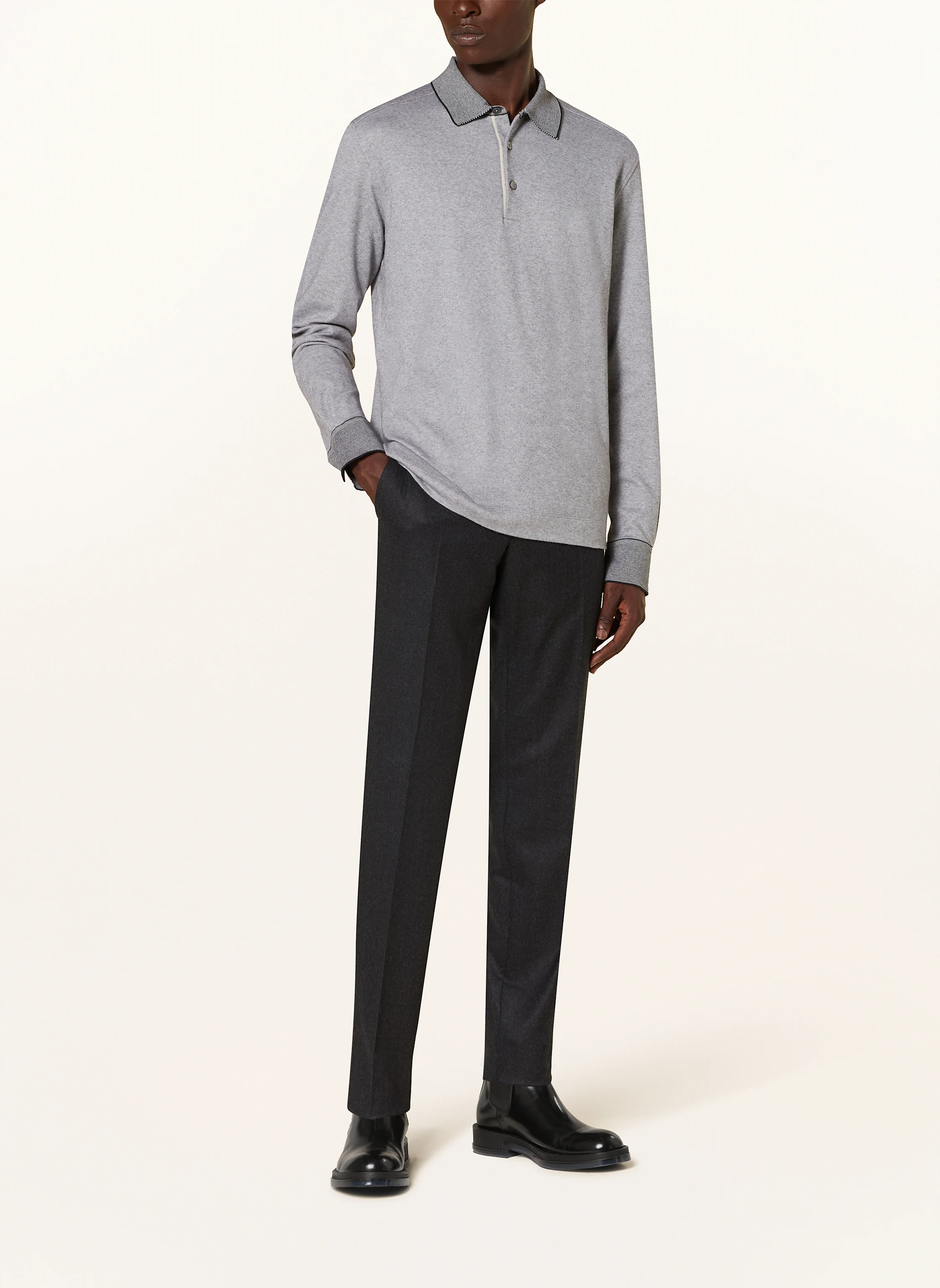 ZEGNA Piqué-Poloshirt