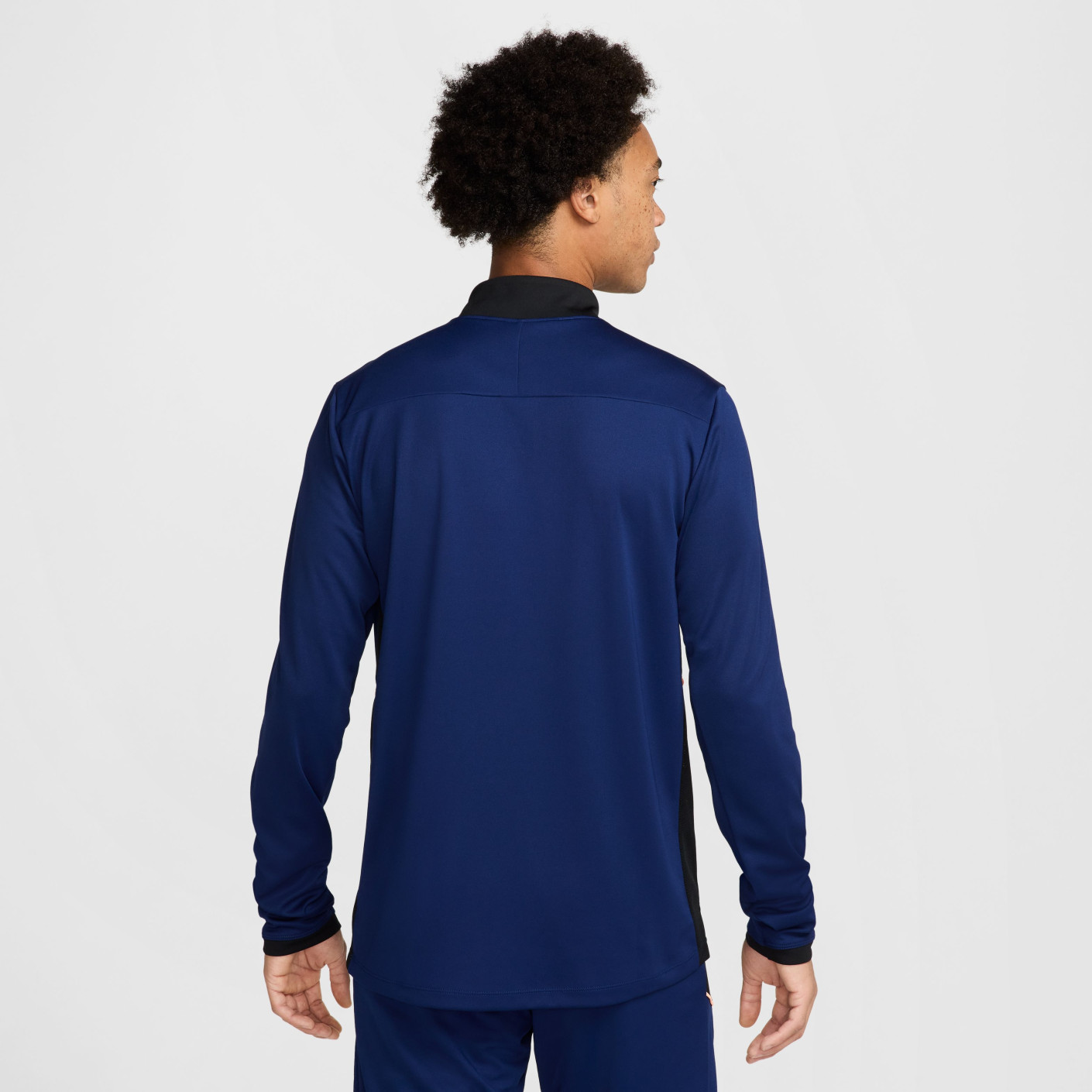Nike Academy 25 Trainingspak 1/4-Zip Donkerblauw Zwart Oranje