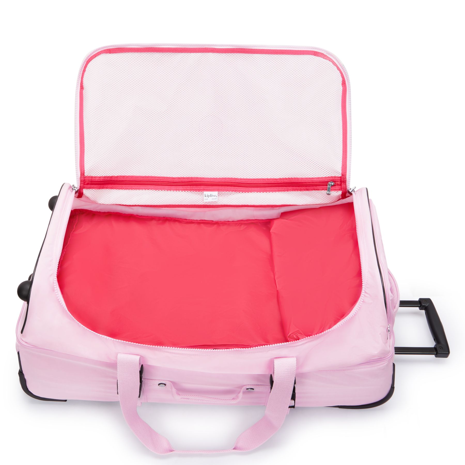 TEAGAN L Grand Sac de Voyage à Roulettes - Blooming Pink