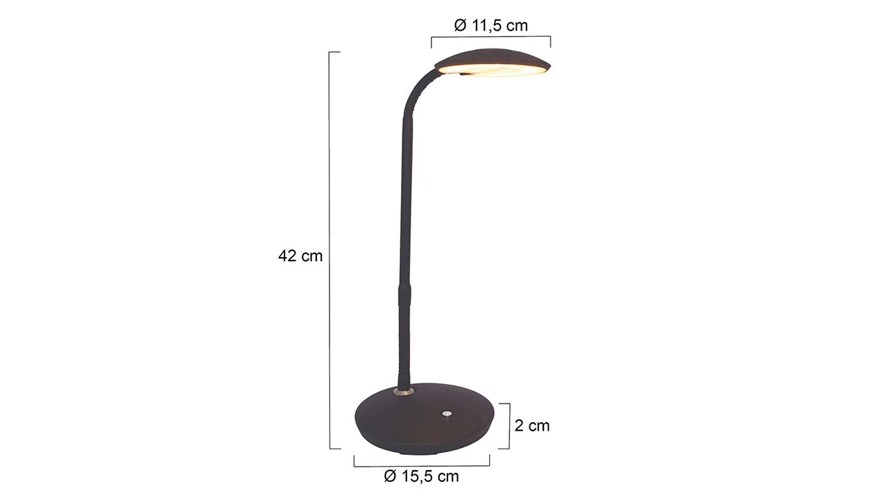 Tafellamp 1470ZW Zenith B15 x D15.5 cm