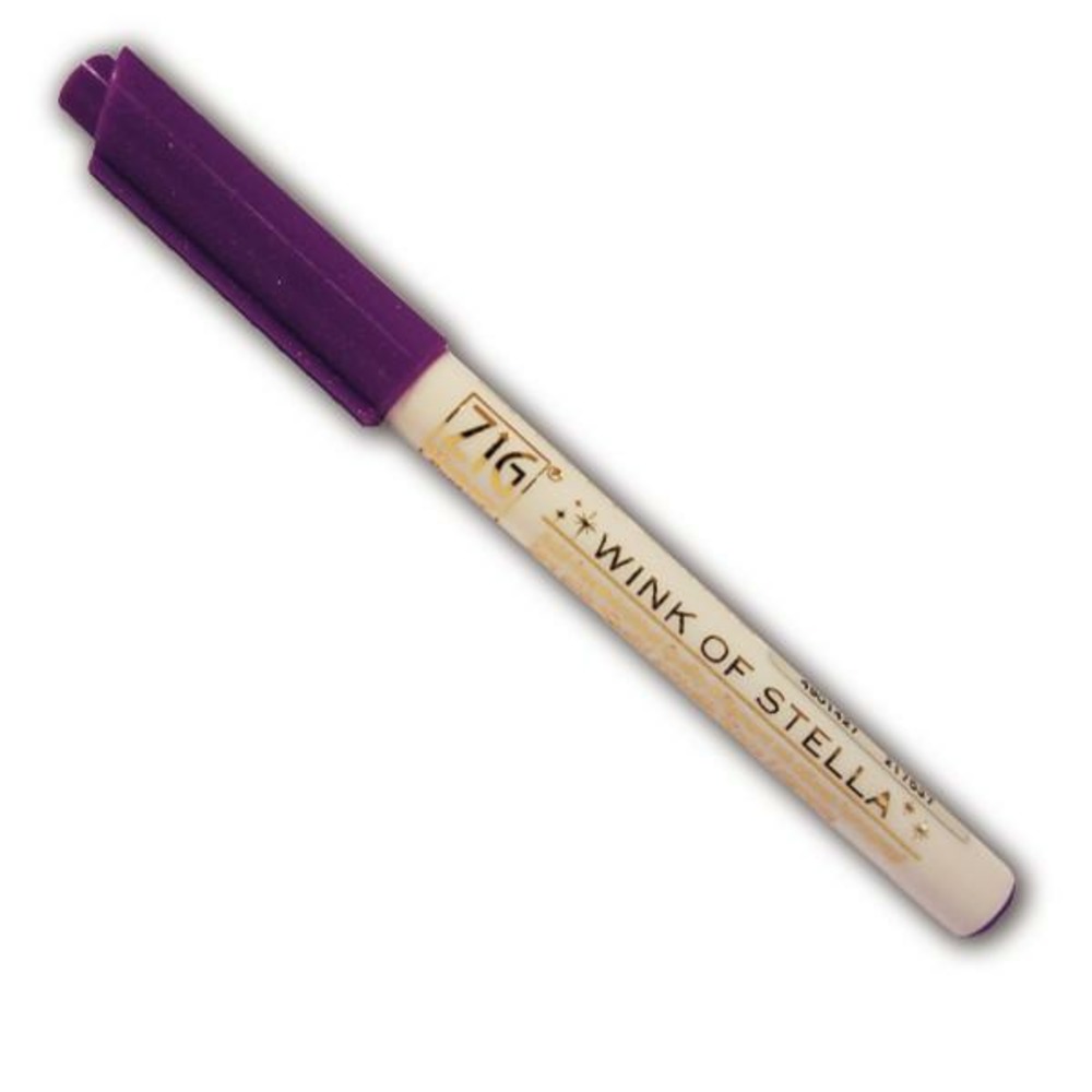 Marqueur à paillettes - violet