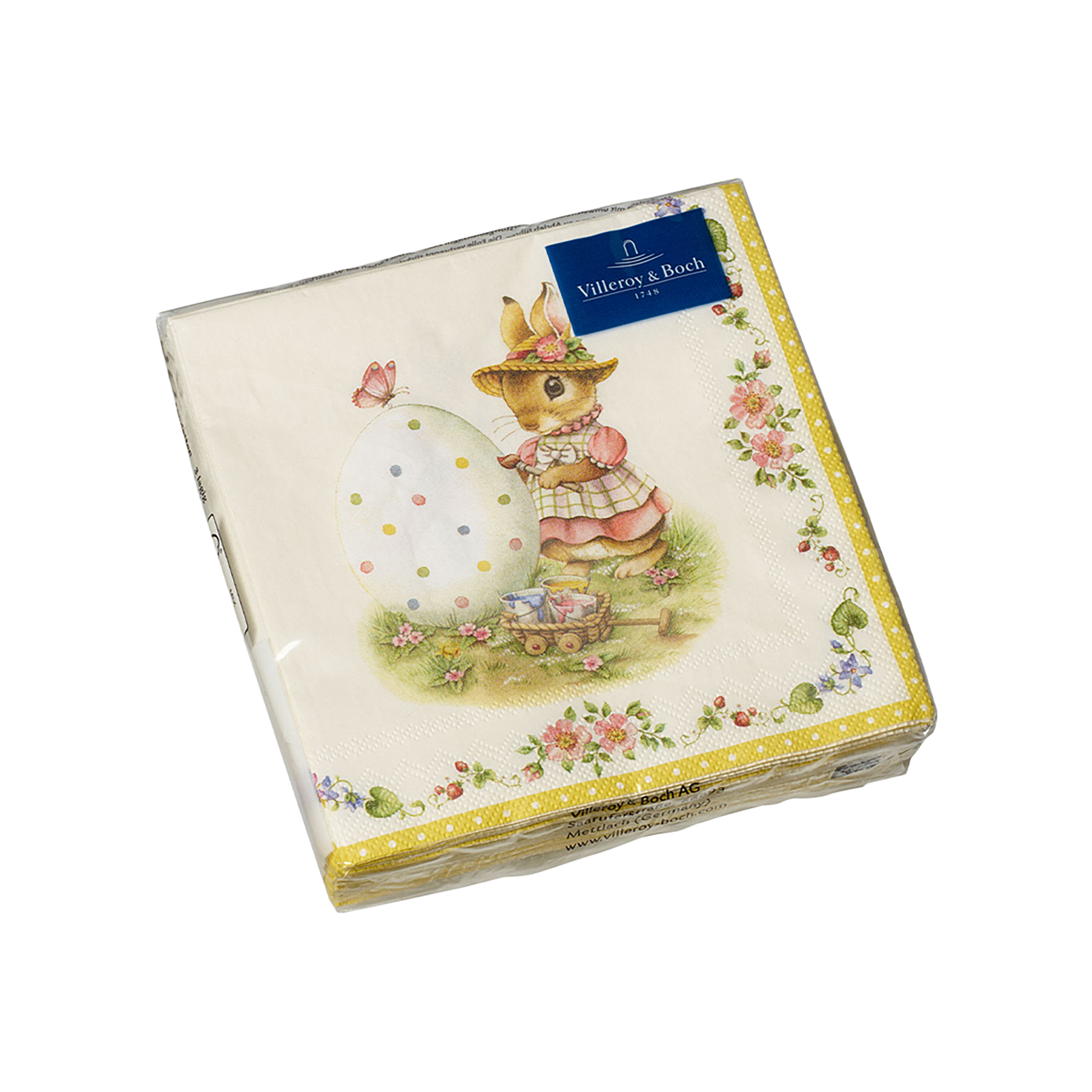 Spring Fantasy Napkins Multi-colored, 9.9'' x 9.9'' x '', paper
