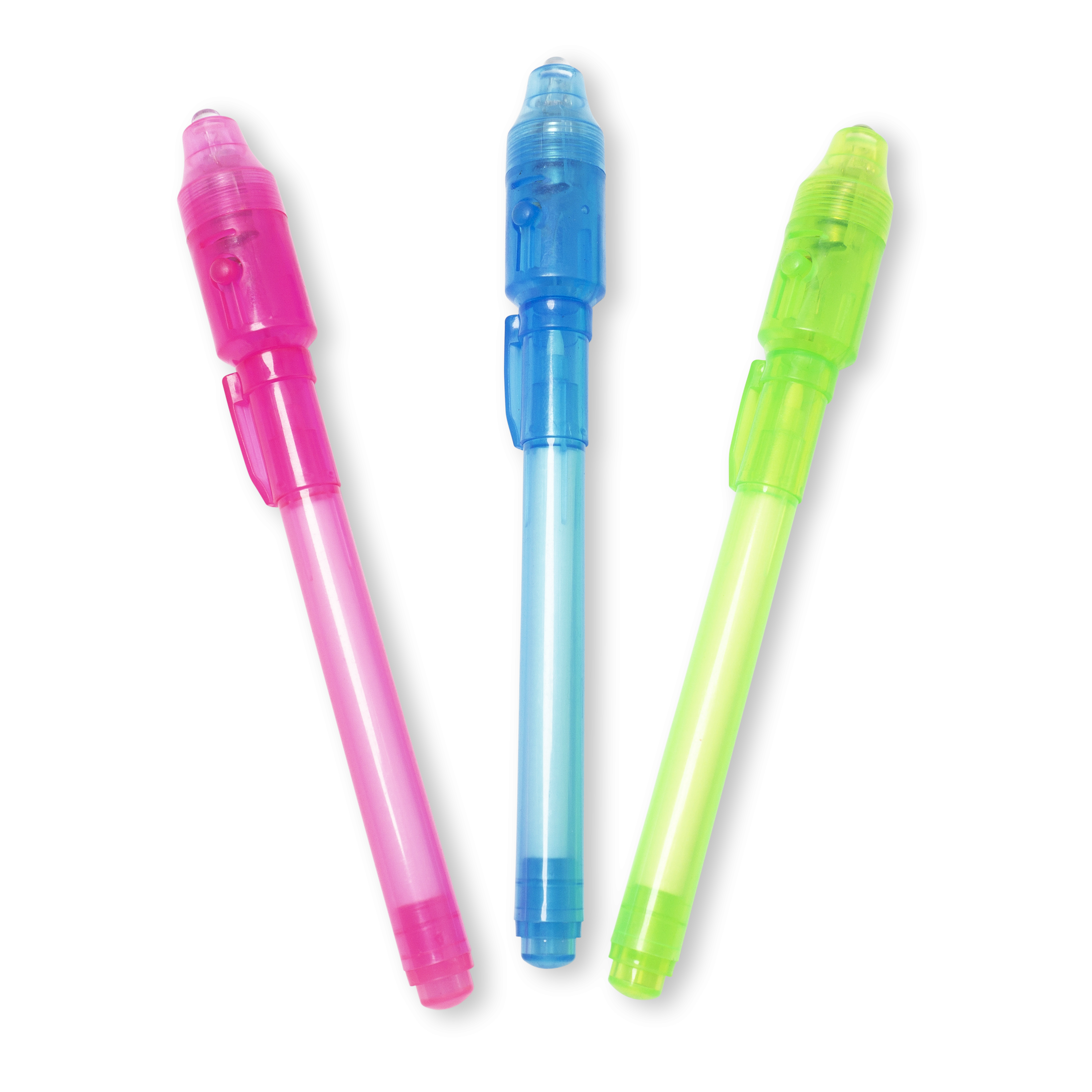 (3er Set) Fluoreszierender Magischer Zauberstift   UV Lampe (inkl. Batterien)