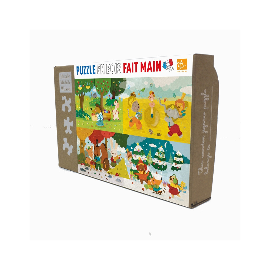 Puzzle - Les Saisons - 24 Pièces
