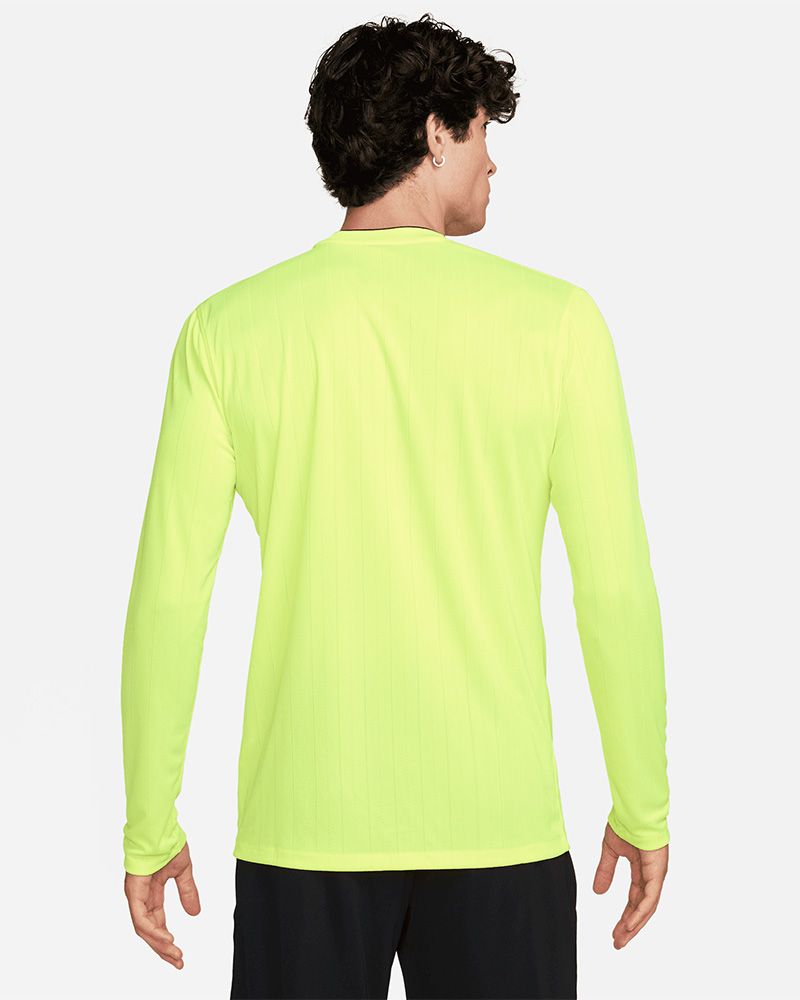 Maillot d'arbitre manches longues Nike Arbitre FFF II Jaune pour homme