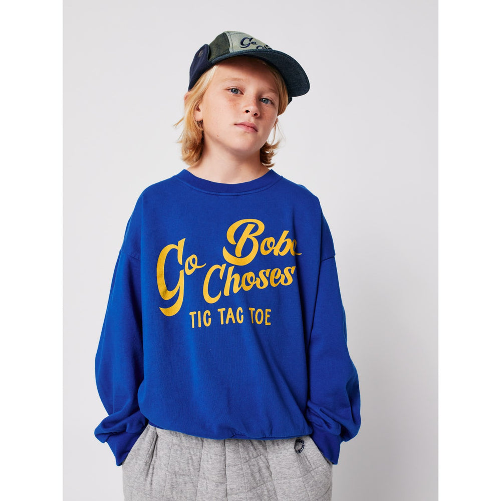 Køb Bobo Choses Blue Go Bobo Sweatshirt