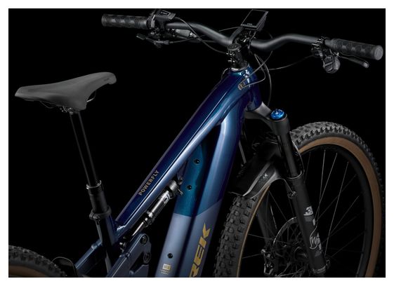 VTT Électrique Tout-Suspendu Trek Powerfly  FS 8 Sram GX AXS T-Type 12V 800Wh 27.5'' Bleu Gén. 4
