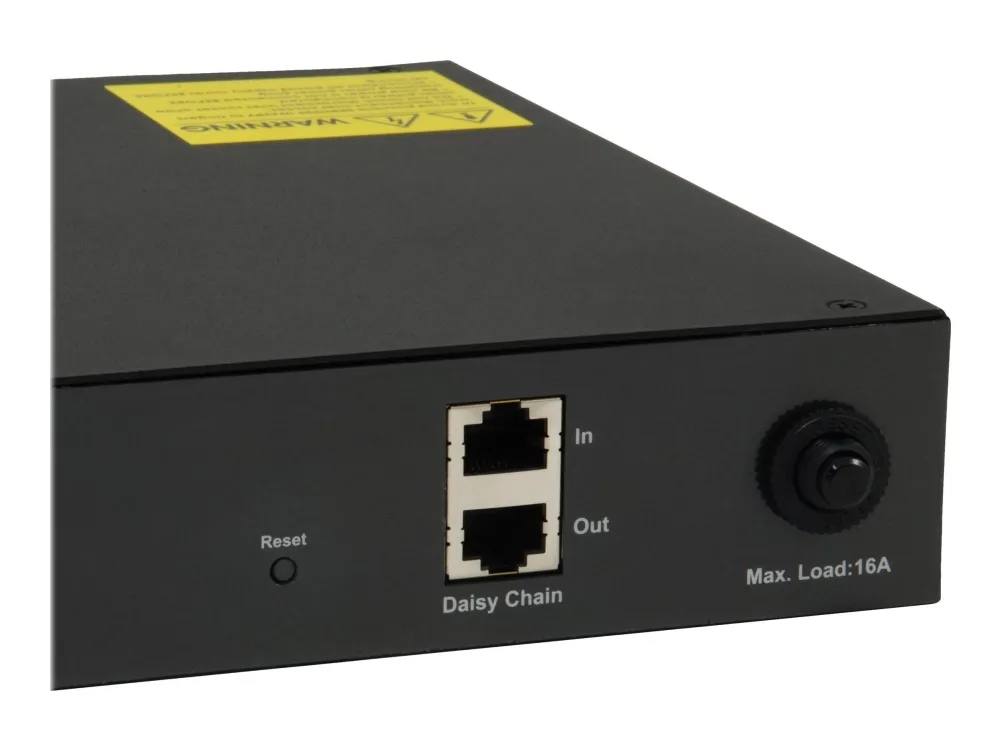 LevelOne IPS-1201E - Strømfordelingsenhed - AC 200 V - Ethernet - output-stikforbindelser: 12 (12 x IEC 60320 C13)