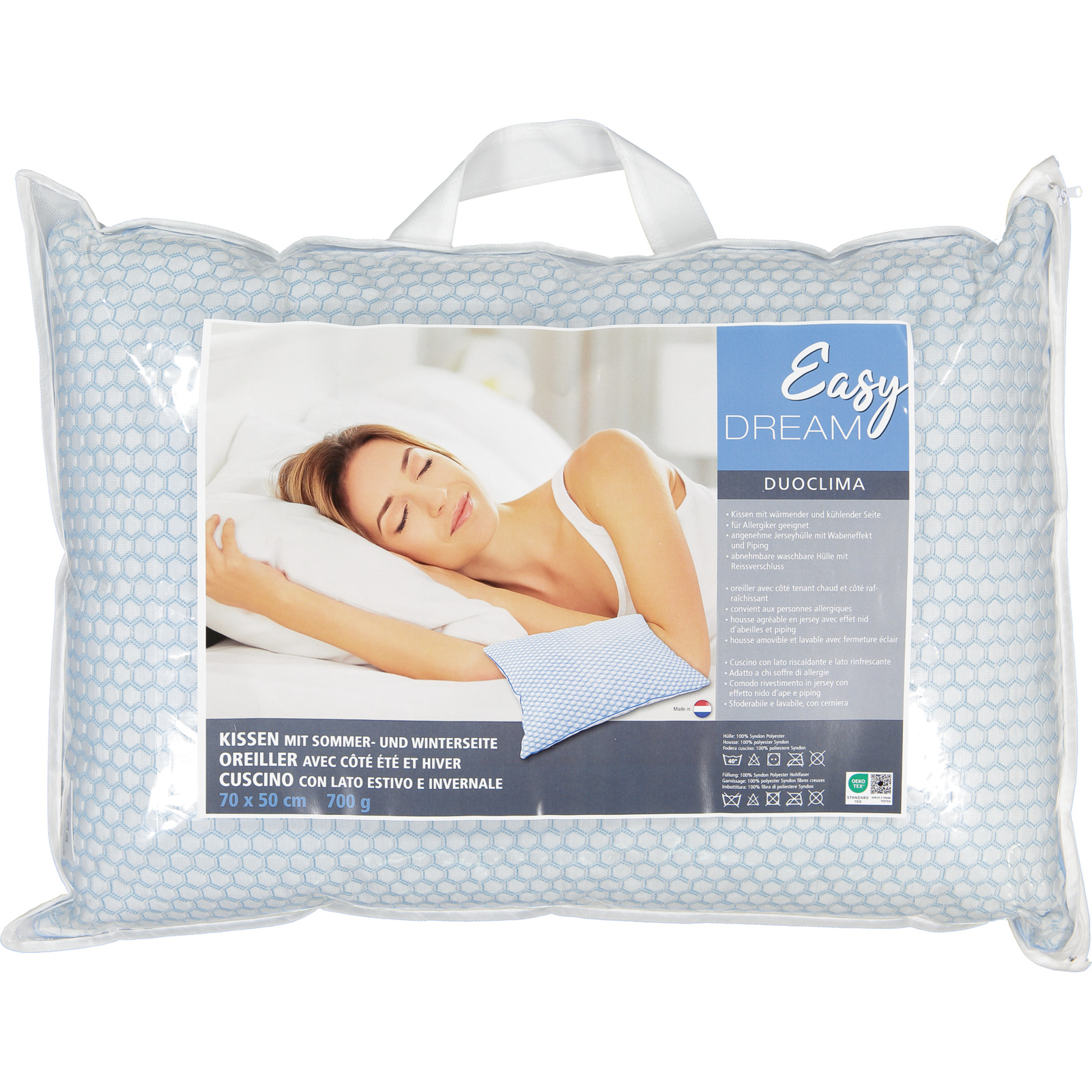 Easy Dream Kopfkissen/Pfulmen Duoclima 50x70 Kissen