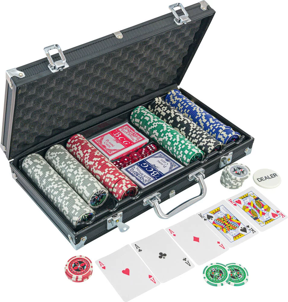 MALLETTE DE POKER 300 JETONS