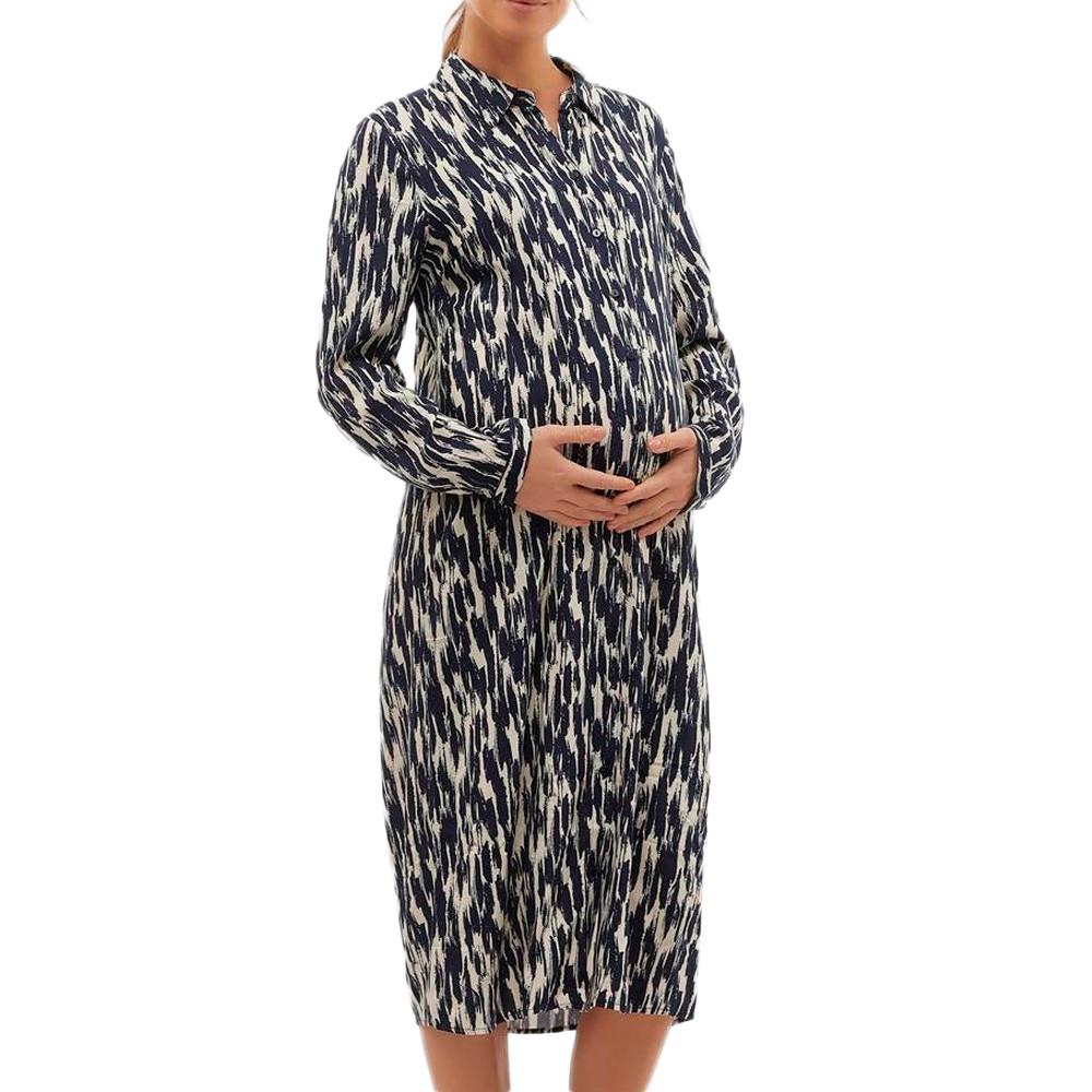Vero Moda Maternity Robe Noir/Écru Femme Vero Moda Maternity Joy