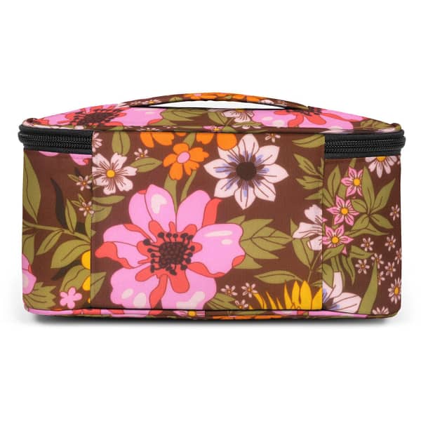 Trousse de toilette EASTPAK TRAVER POPFLOWER BROWN