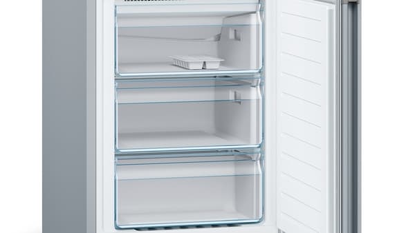 Bosch kølefryseskab KGN36VLED (stål-look)