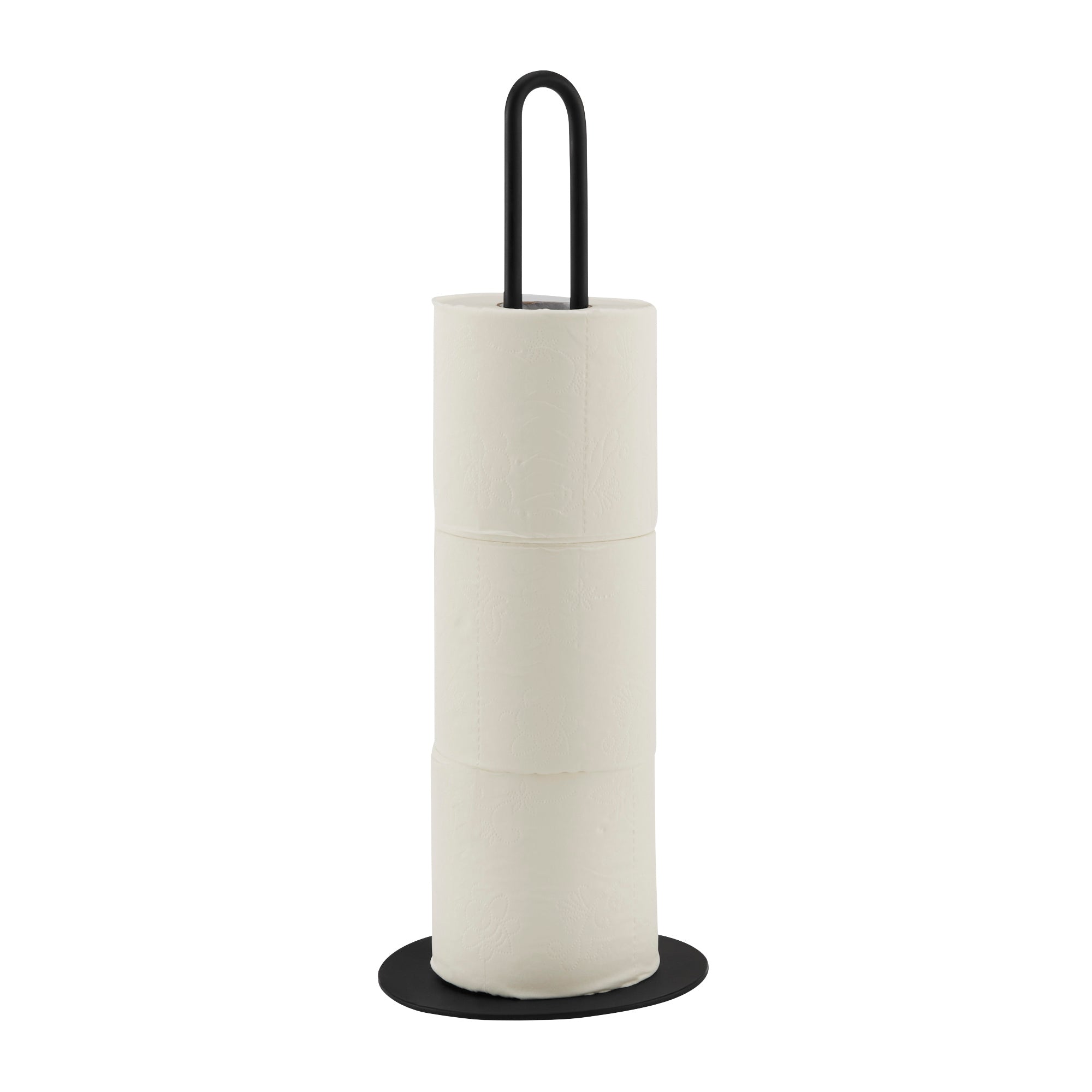 ACAZA Toiletrolhouder Zwart