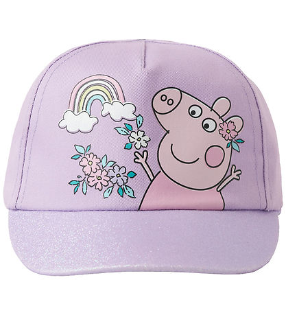 Name It Kappe - NmfMis - Peppa Pig - Orchid Bloom