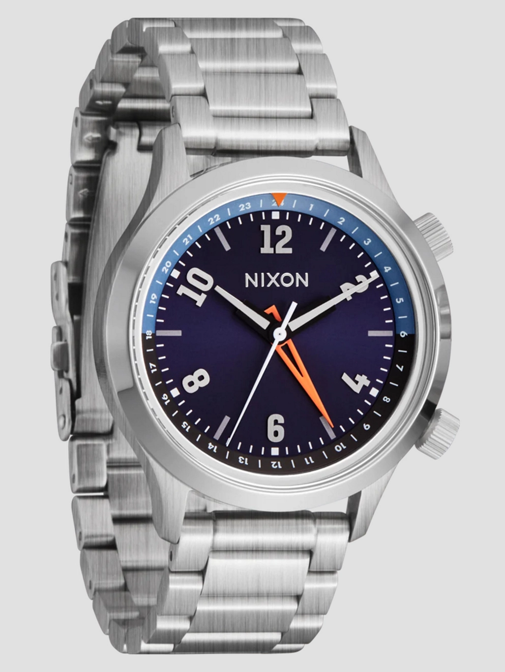 Nixon Drifter 40 Watch silver / midnight sunray