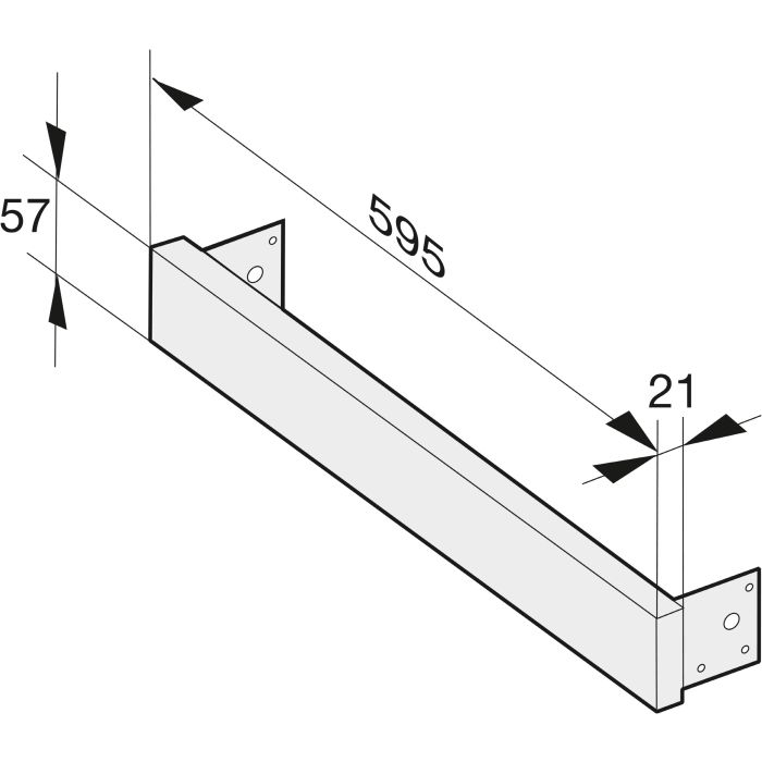 Miele AB42-1 Ausgleichsblech TFSW