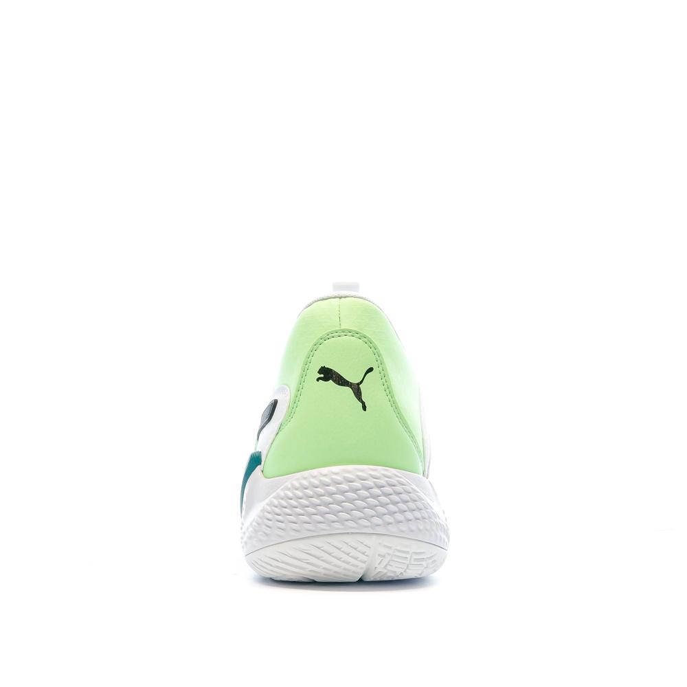 Puma Chaussures de Basket Blanche/Bleu Homme Puma 378051-01