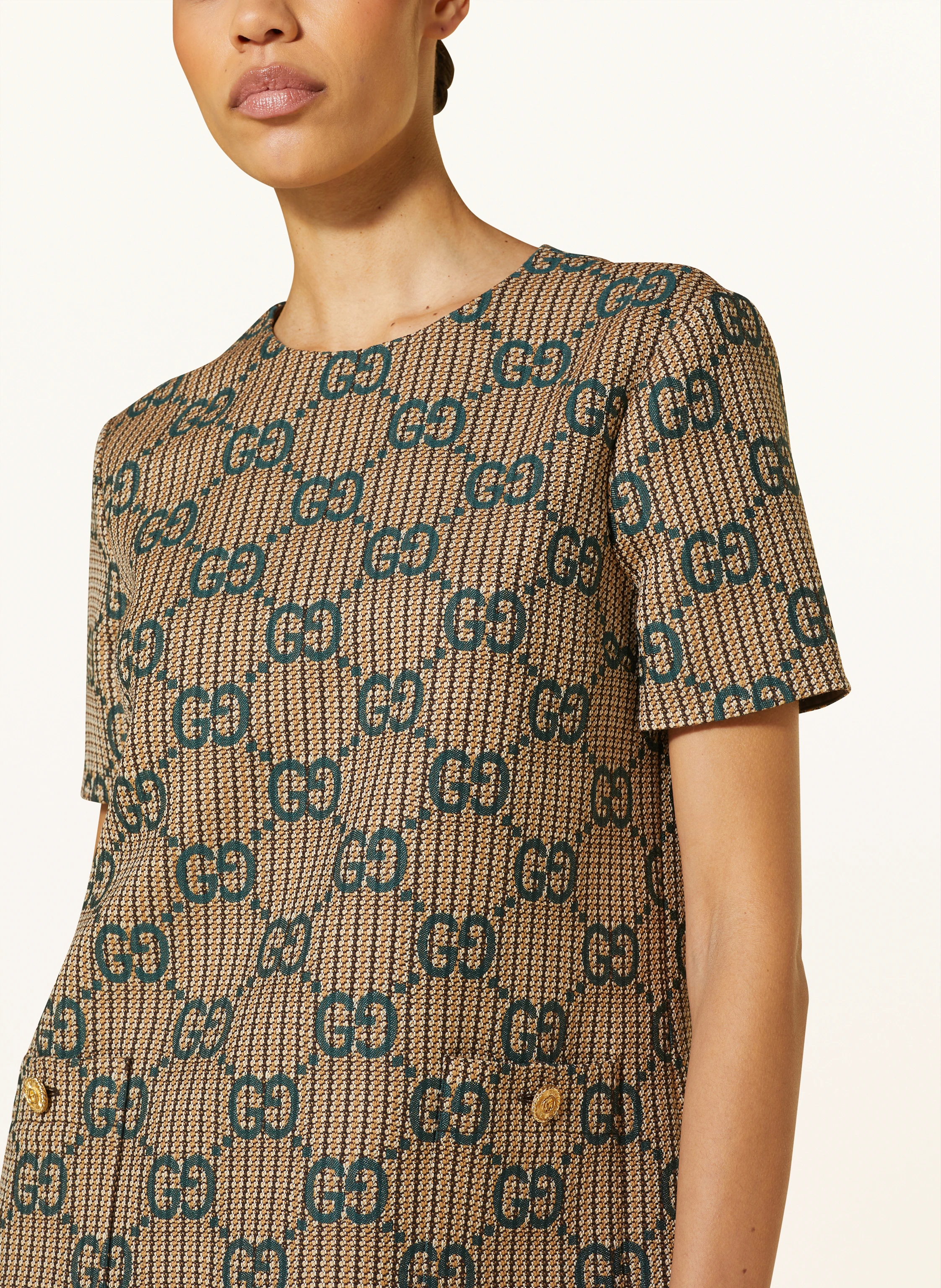 GUCCI Etuikleid aus Tweed