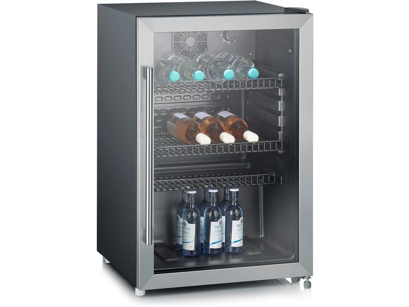 Severin Weinkühlschrank FKS 8840 Schwarz, Rechts Freistehender Weinschrank