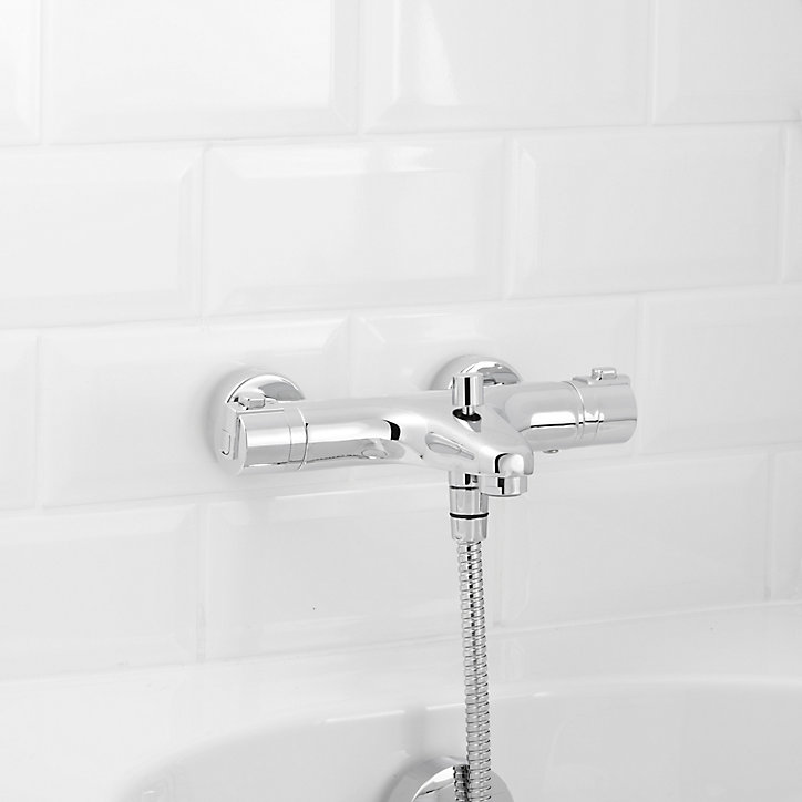 Mitigeur de baignoire thermostatique GoodHome Bantry