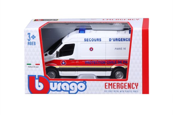Modèle réduit Emergency Force Echelle 1/50 : Véhicule de Secours