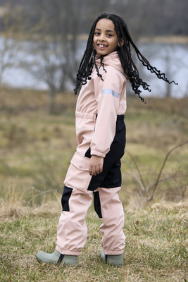Nordbjörn Björnholmen Softshelldress, Rosa