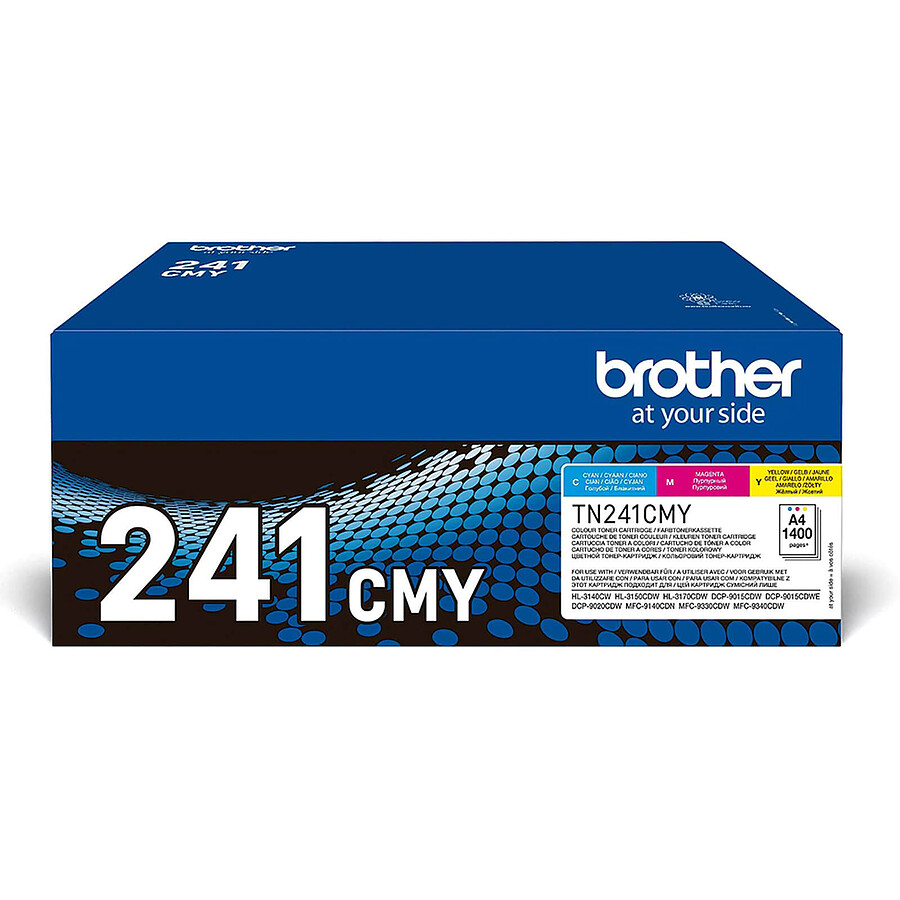 Brother TN-241 - Cyan/Magenta/Jaune