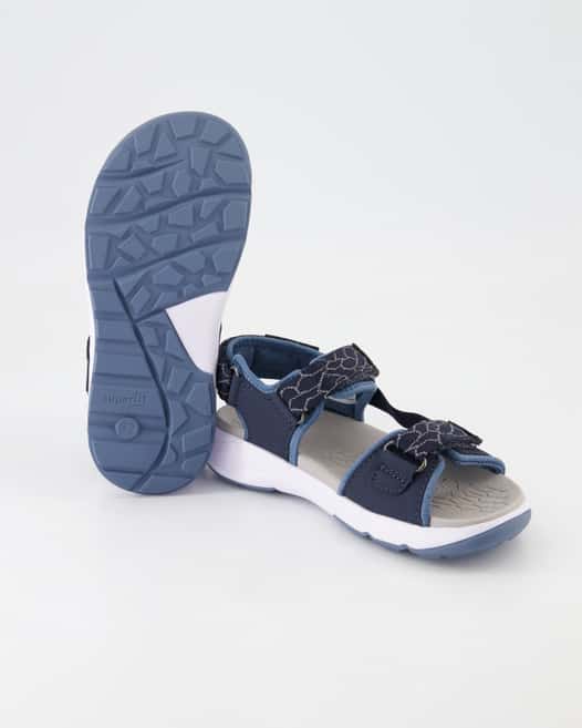 Superfit Criss Cross Sandalen in Blau