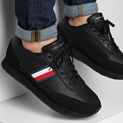 Baskets Runner Corporate Leather 4397 Black