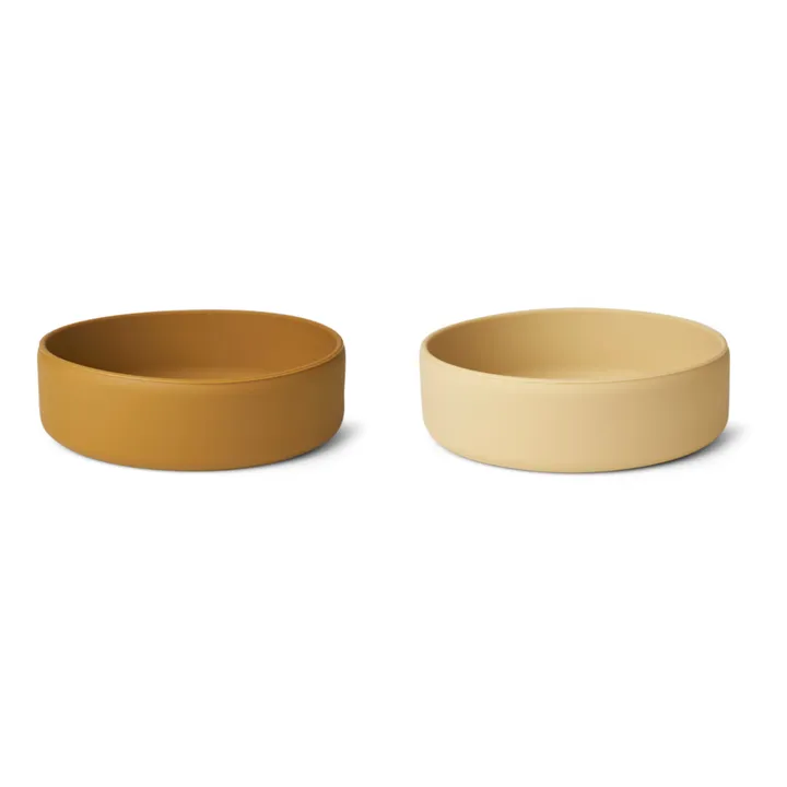 Liewood Bols Damina en silicone-set de 2 | Caramel